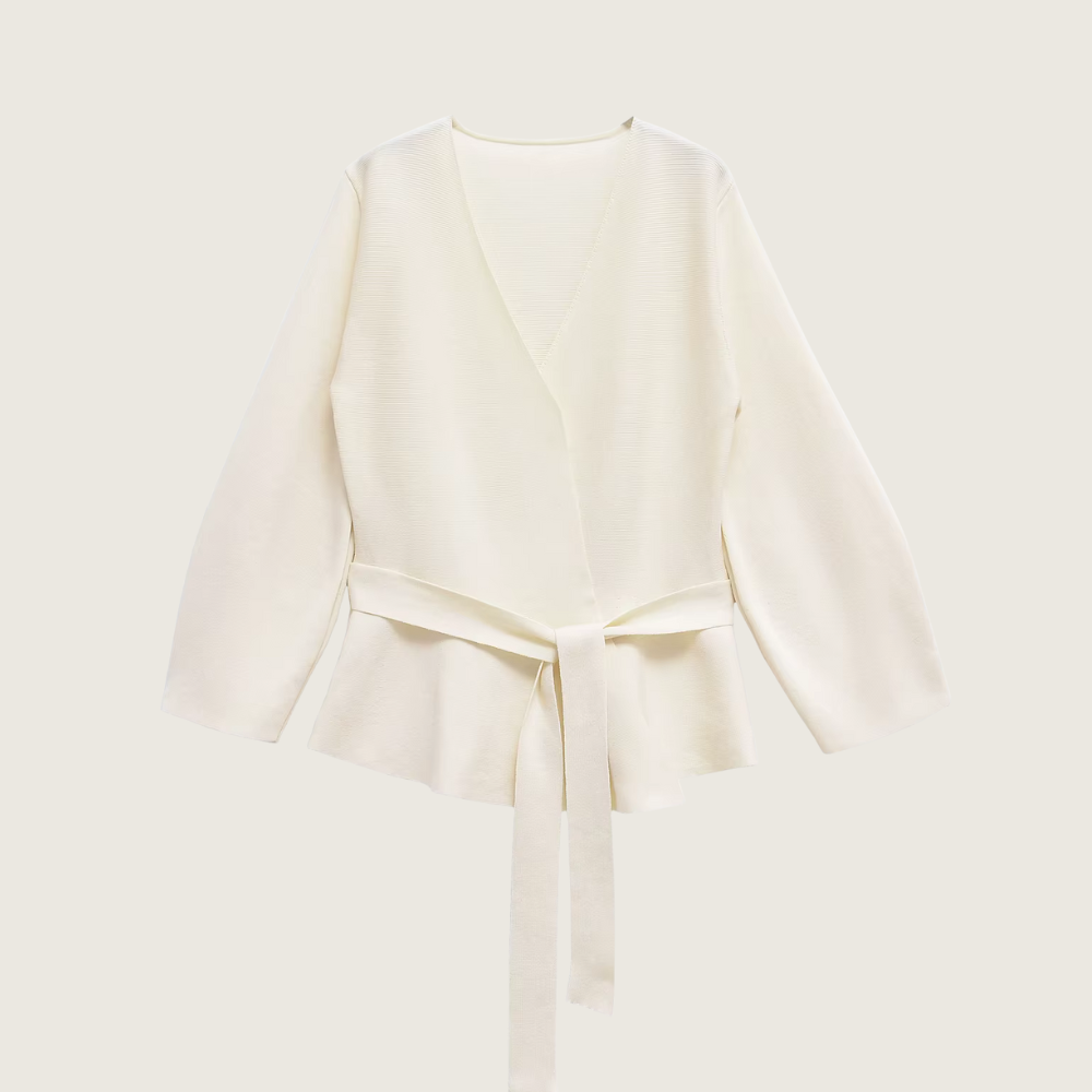 Rive The Label | Women’s Belted Blazer – Soft Structure Edition
